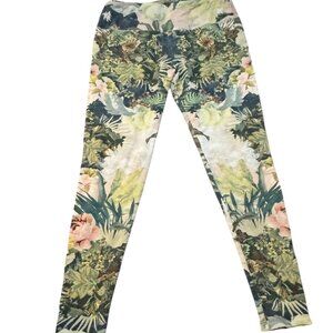 Soft Surroundings Floral Leggings (See Descrip for Measurements)